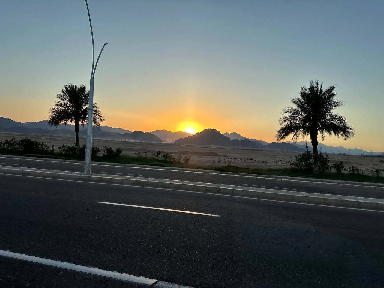 Desert sunrise
