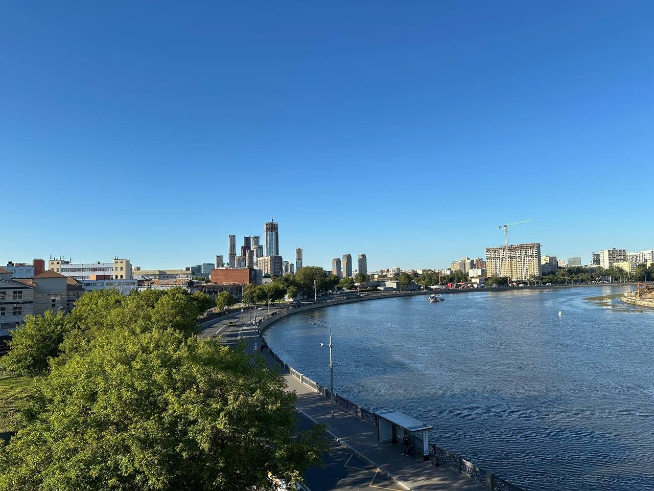 River embankment
